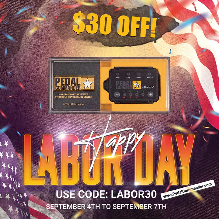 Pedal Commander ¡Venta del Día del Trabajo!