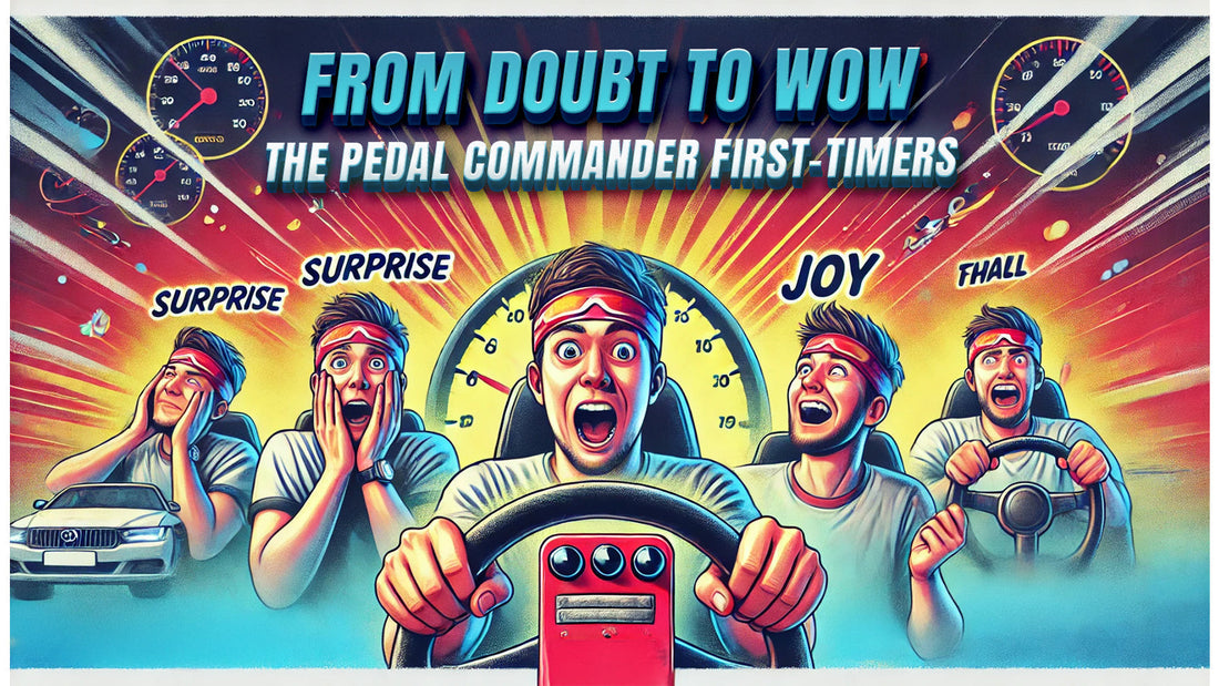The 7 Emotional Stages of Trying Pedal Commander® for the First Time