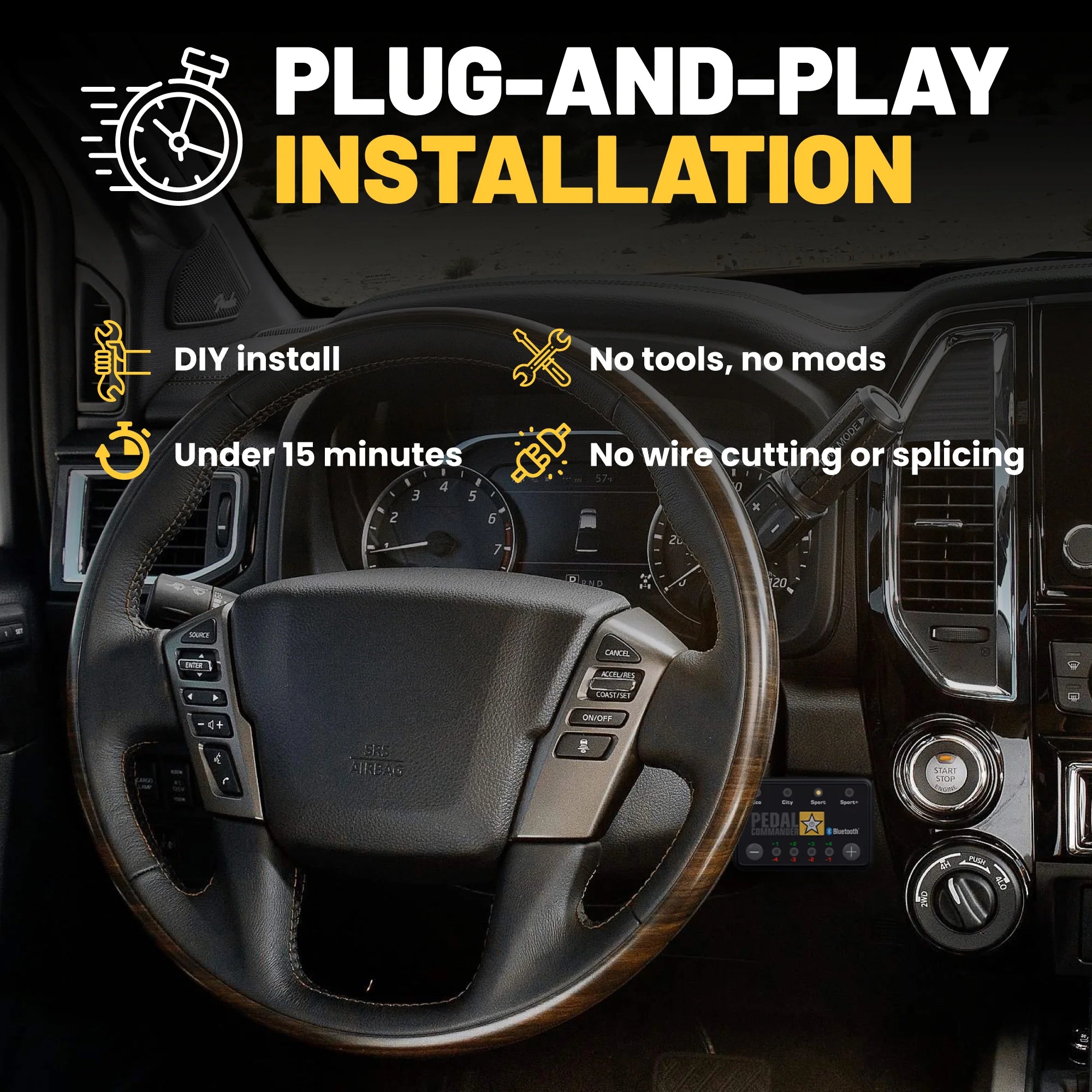 Pedal Commander para Nissan Titan