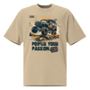 Camiseta grande descolorida Power Your Passion
image-1
