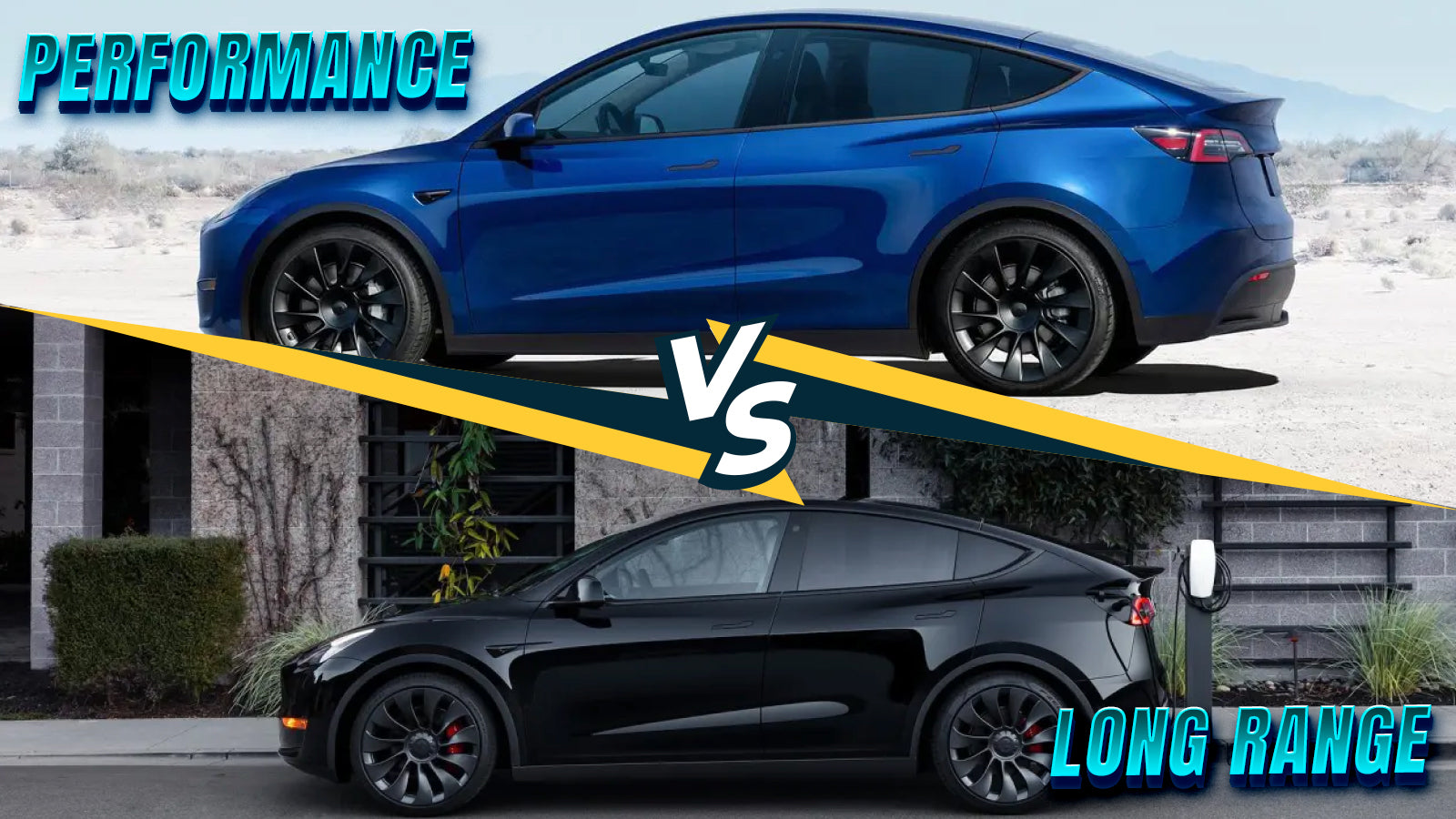 Tesla Model Y de largo alcance versus rendimiento: ¿cuál es mejor?