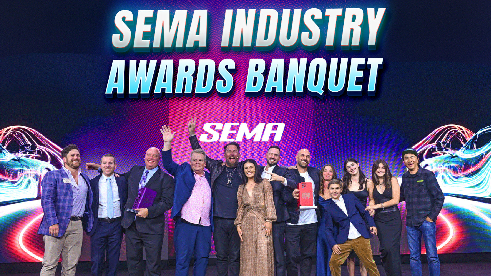 El lugar de la cena de premios de la industria SEMA ha cambiado.