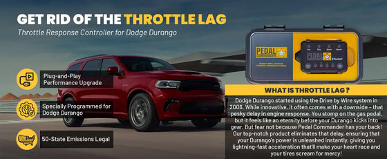 ¿CÓMO MEJORA PEDAL COMMANDER EL DODGE DURANGO?