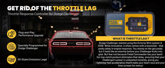 ¿CÓMO MEJORA PEDAL COMMANDER EL DODGE CHALLENGER?