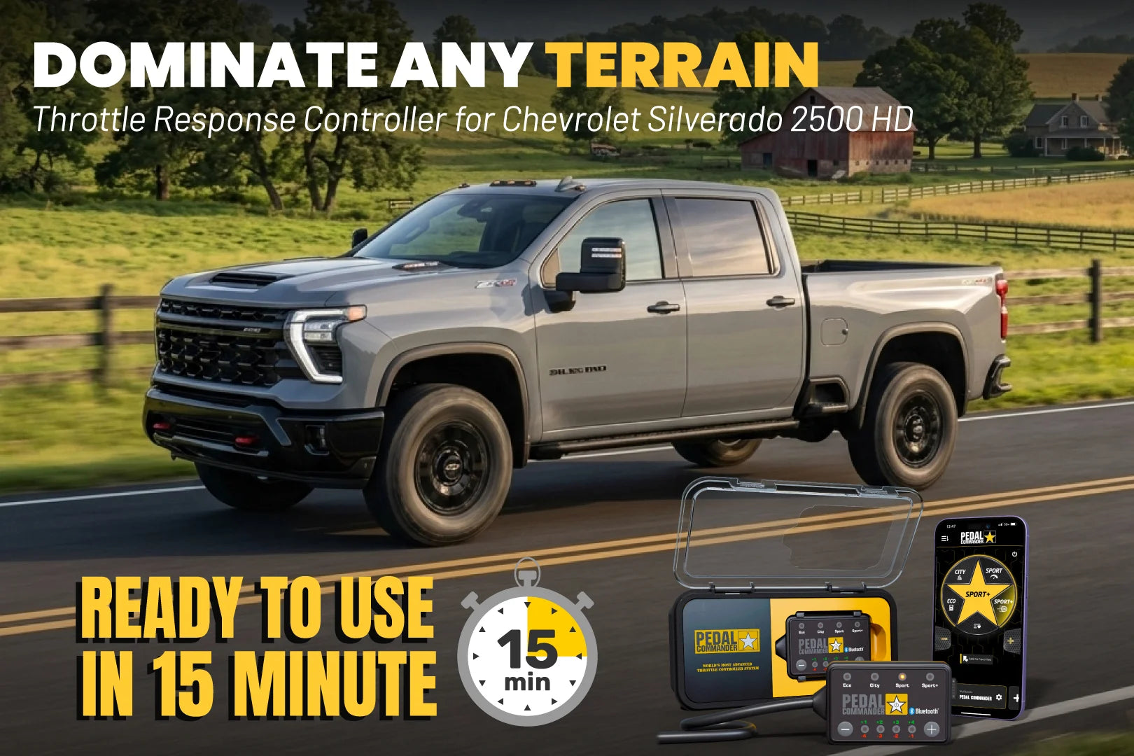 Pedal Commander para Chevrolet Silverado 2500HD