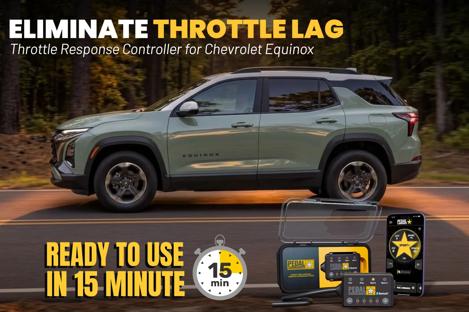 Pedal Commander para Chevrolet Equinox