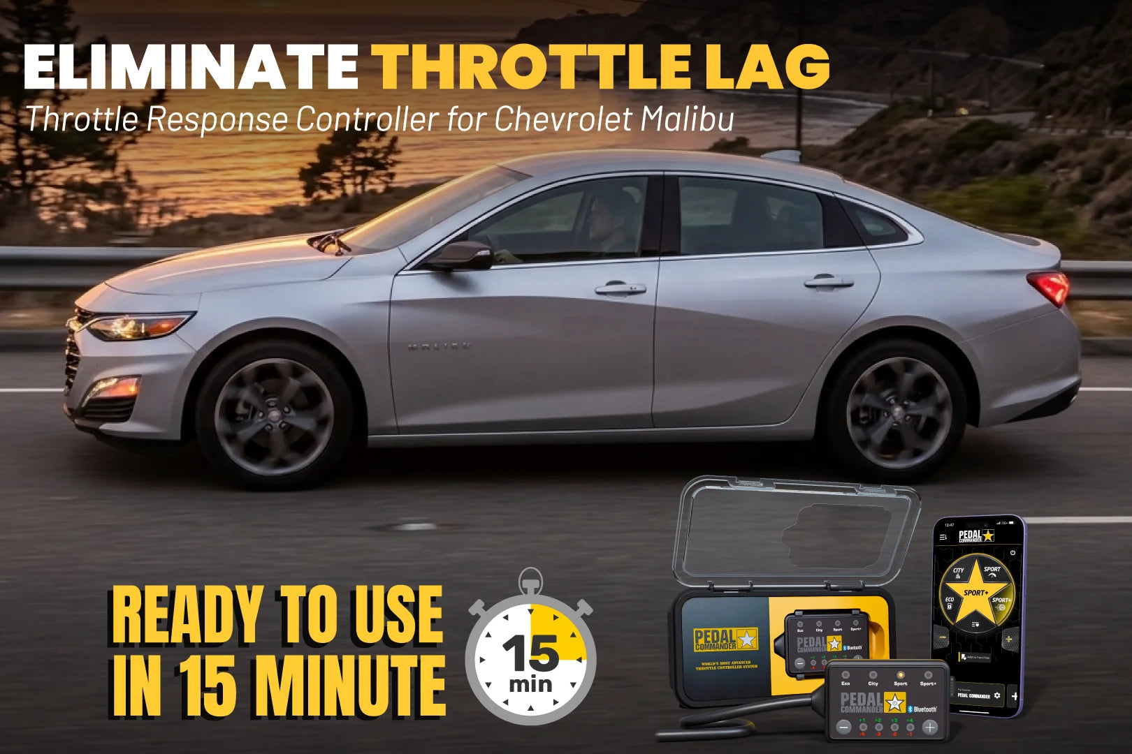 Pedal Commander para Chevrolet Malibu