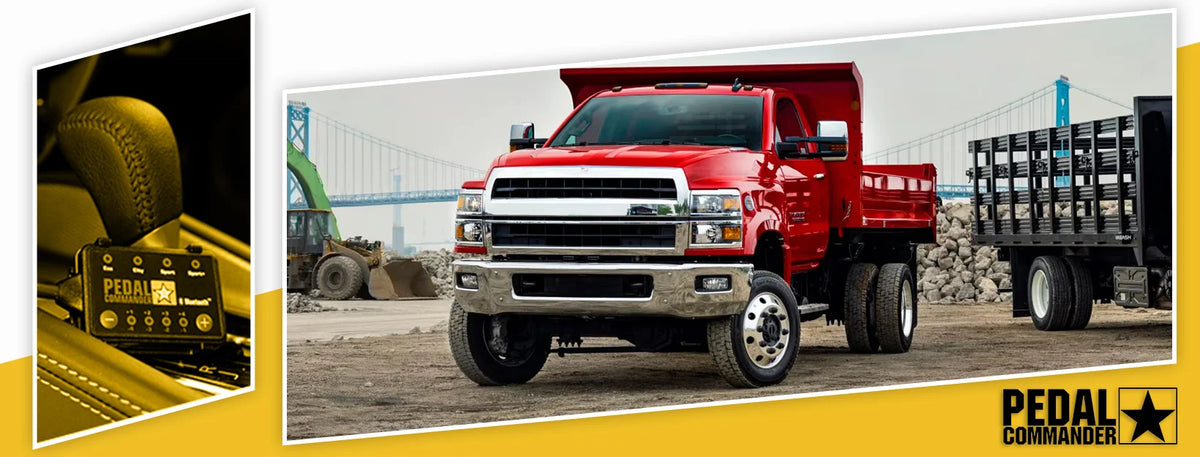 Pedal Commander for Chevrolet Silverado Chassis Cabs (4500 HD/5500HD/6500HD)