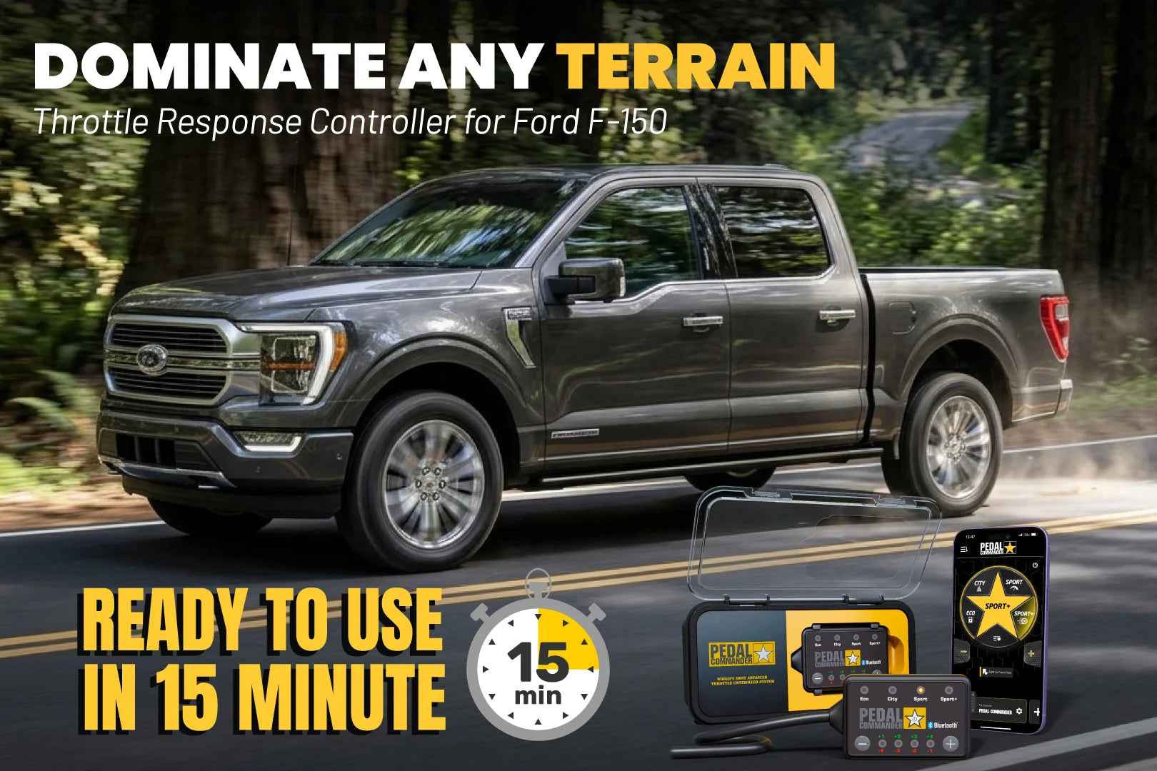 Pedal Commander para Ford F150
