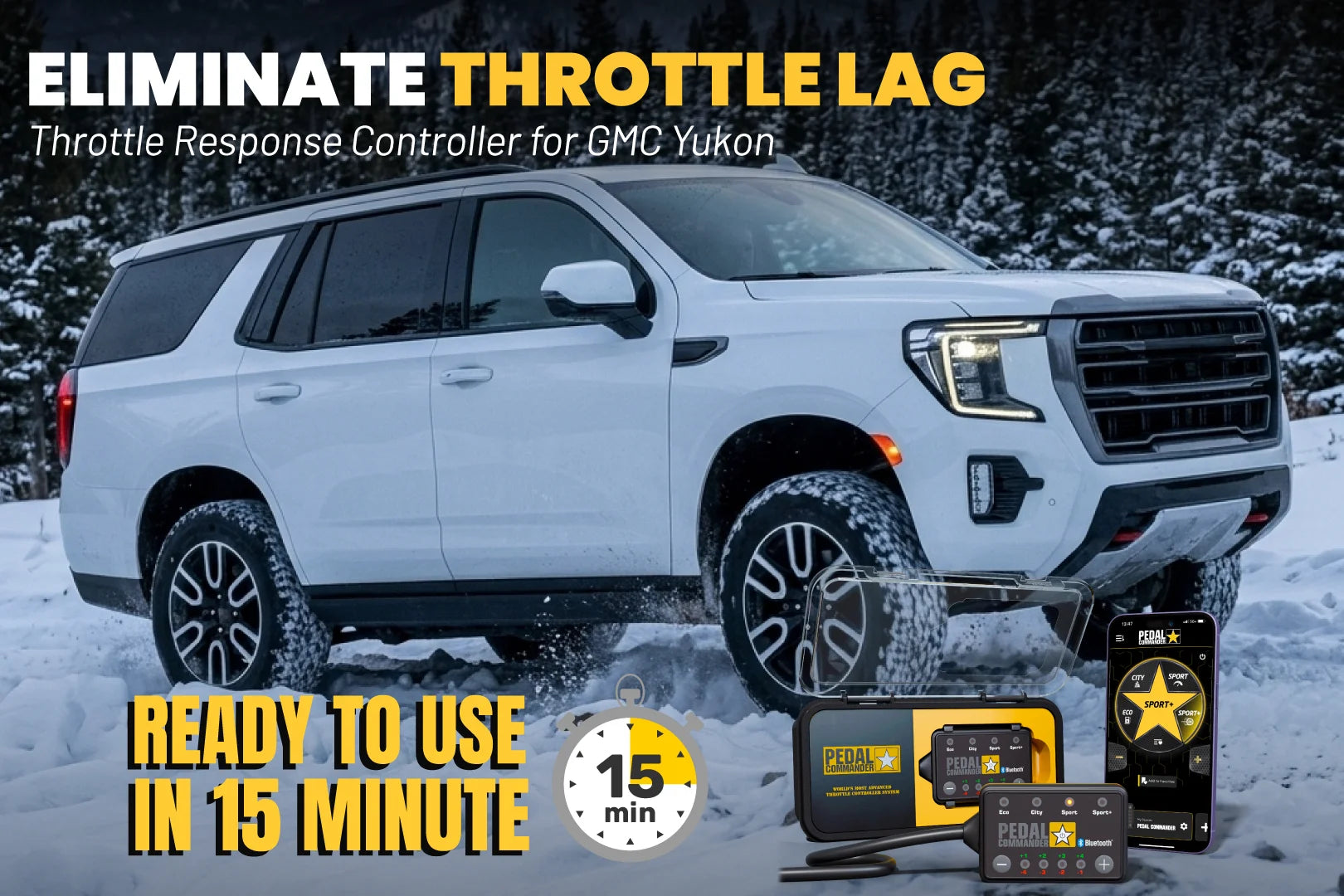 Pedal Commander for GMC Yukon