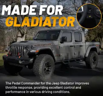 Pedal Commander para Jeep Gladiator