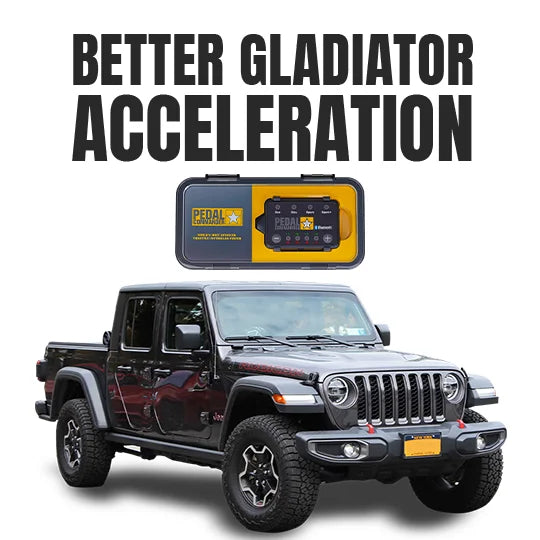 Jeep Gladiator JT (2020+) (3.6L Pentastar V6 - 2.0L GME T4 - 2.0L GME T4 EVO - 3.0L EcoDiesel V6)