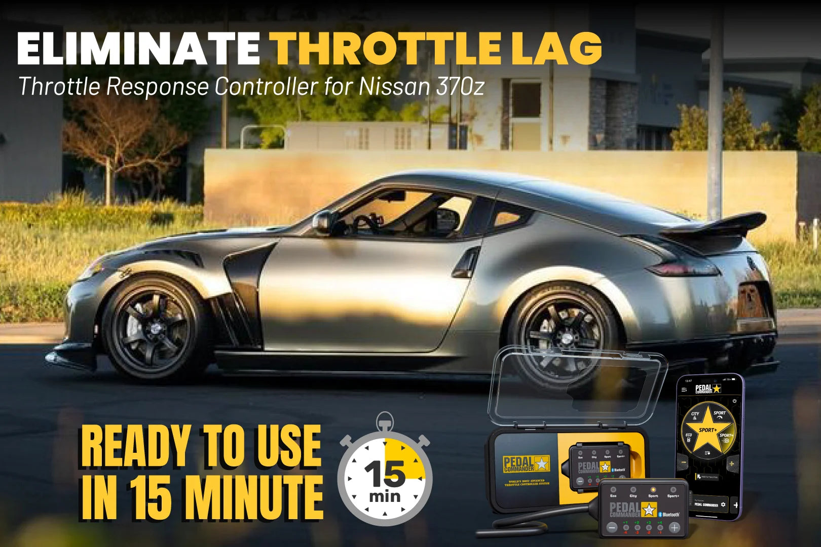 Pedal Commander para Nissan 370Z