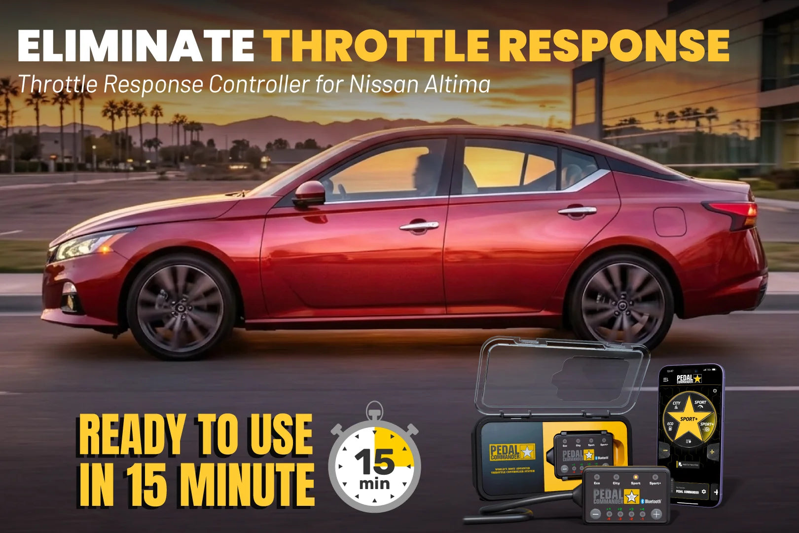 Pedal Commander para Nissan Altima