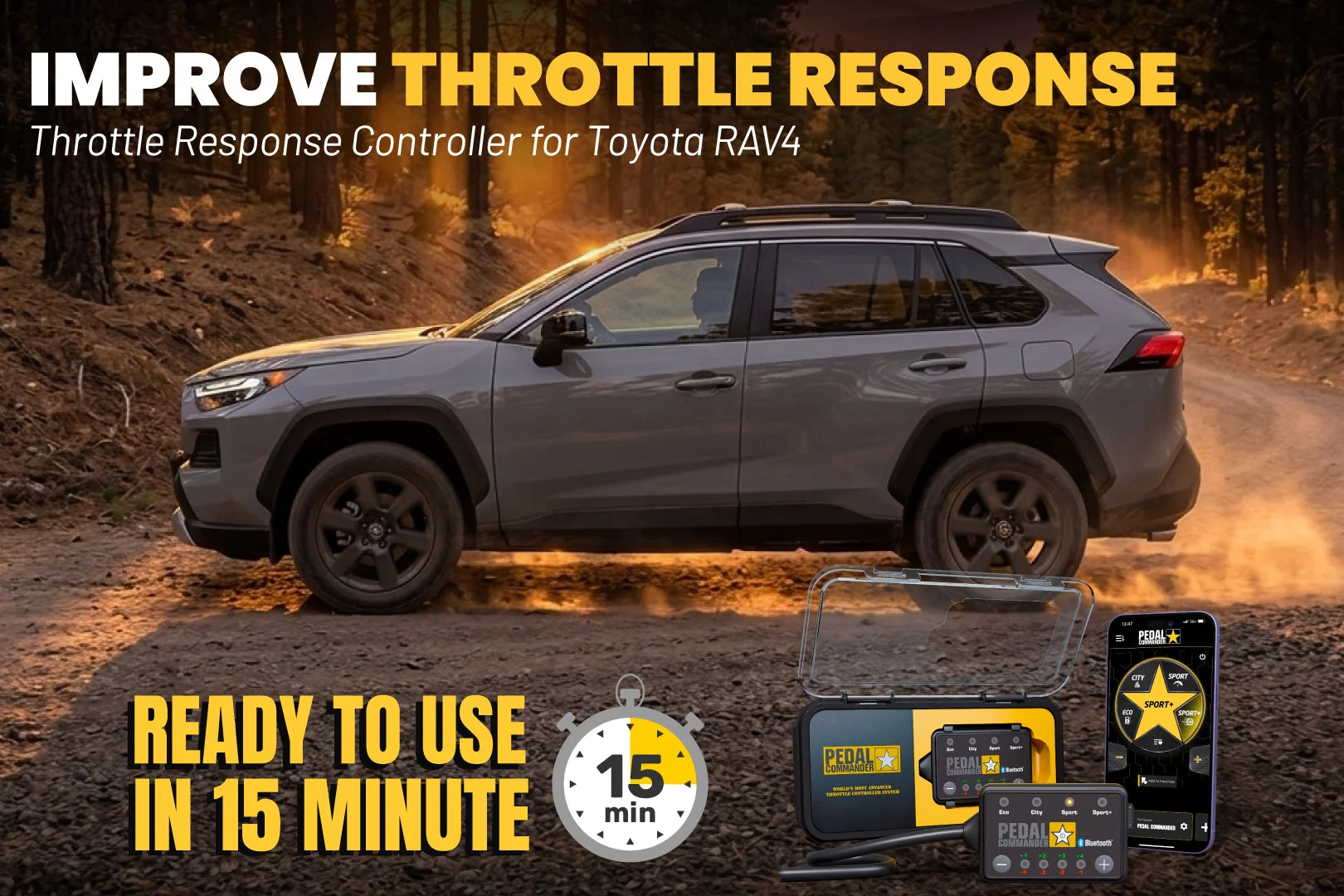 Pedal Commander para Toyota RAV4