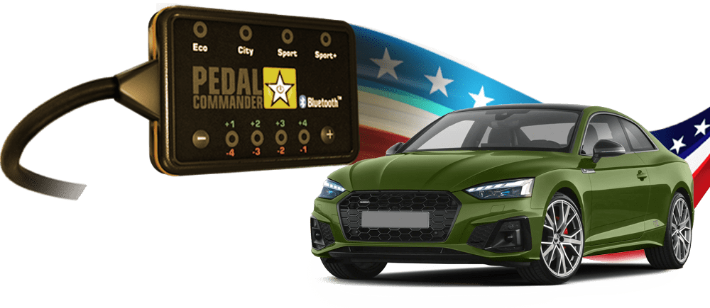 Audi A5 and the Pedal Commander, the only performance part to make it perfect