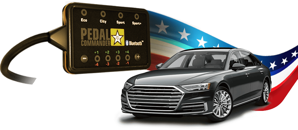 Audi A8 and the Pedal Commander, the only performance part to make it perfect