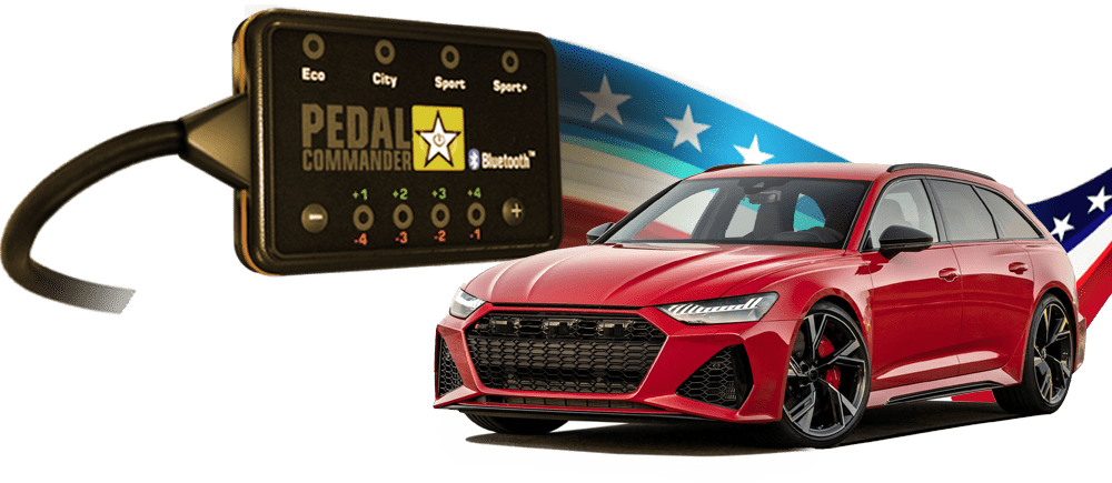 Audi RS6 and the Pedal Commander, the only performance part to make it perfect