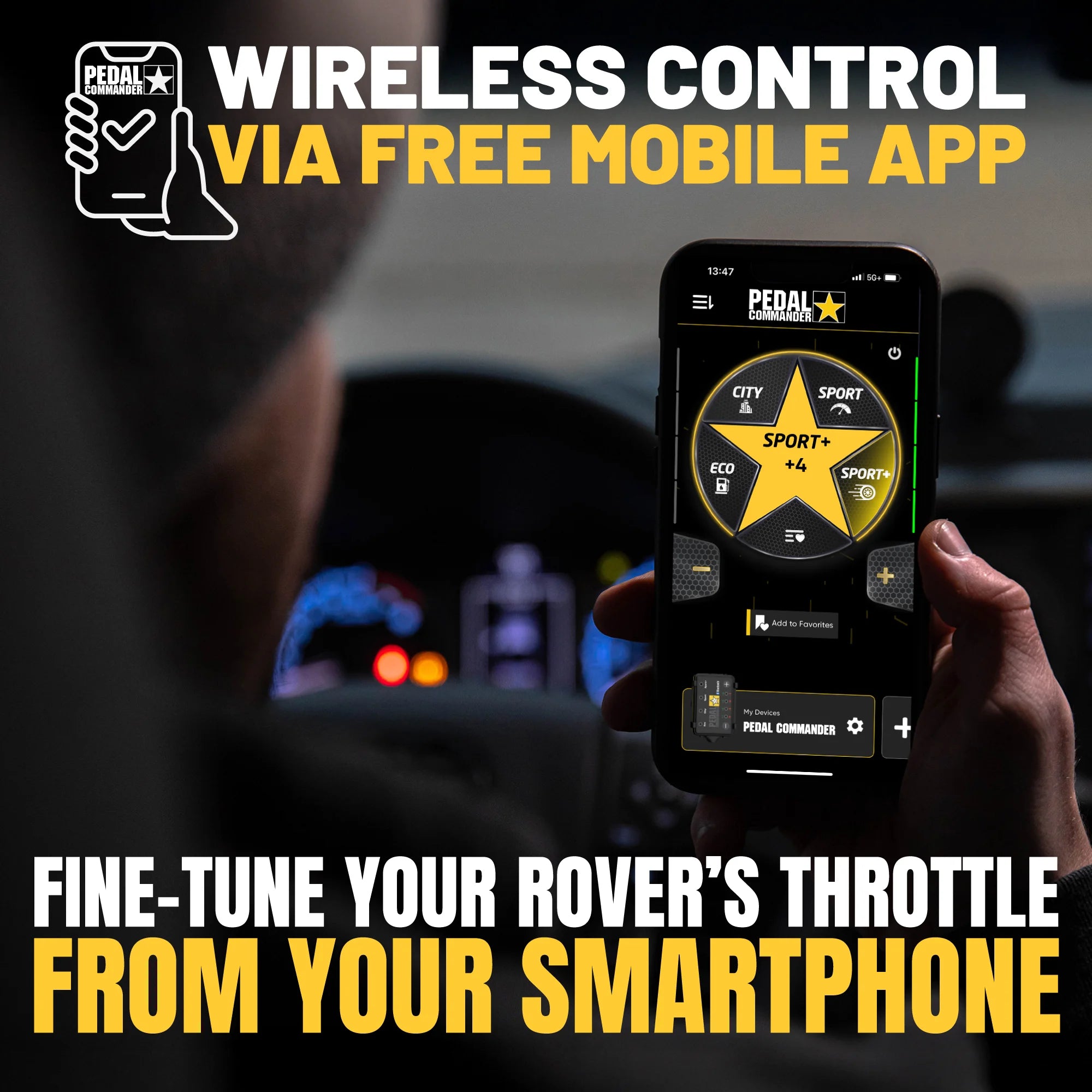 Pedal Commander for Land Rover Range Rover