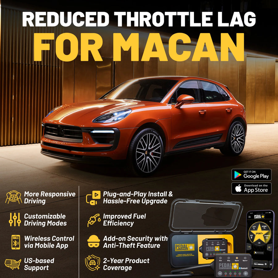 Pedal Commander para Porsche Macan