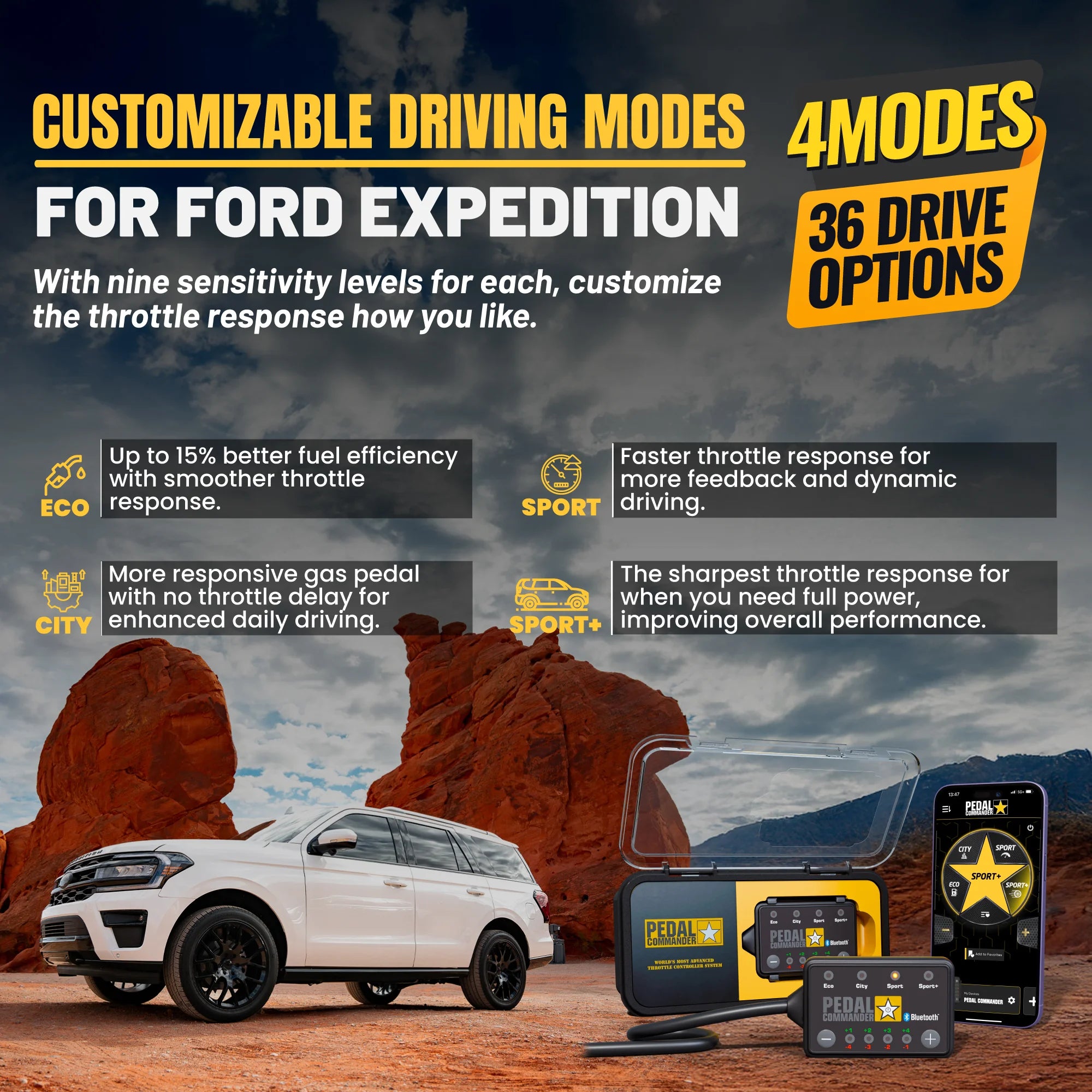 Pedal Commander para Ford Expedition