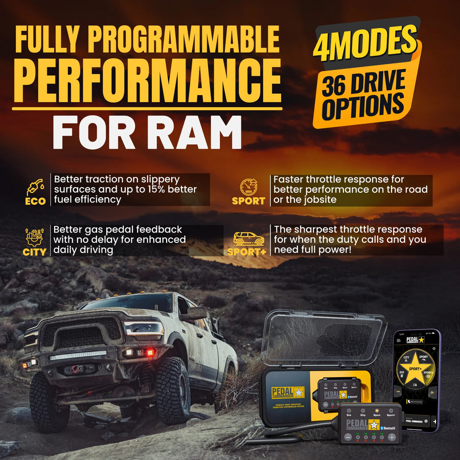 Pedal Commander para RAM 3500