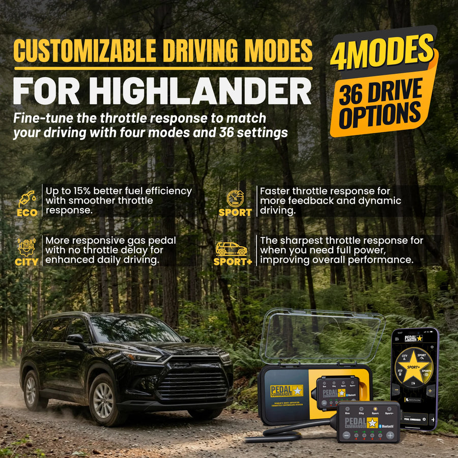 Pedal Commander para Toyota Highlander