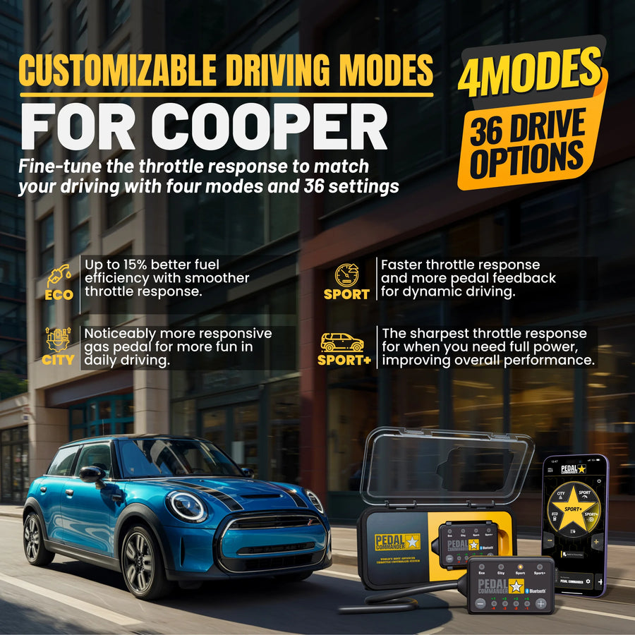 Pedal Commander para Mini Cooper