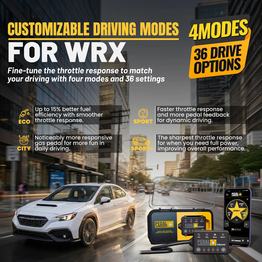 Pedal Commander para Subaru WRX