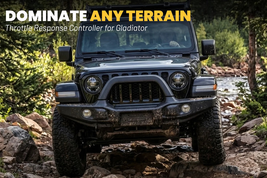 Jeep Gladiator JT (2020+) (3.6L Pentastar V6 - 2.0L GME T4 - 2.0L GME T4 EVO - 3.0L EcoDiesel V6)