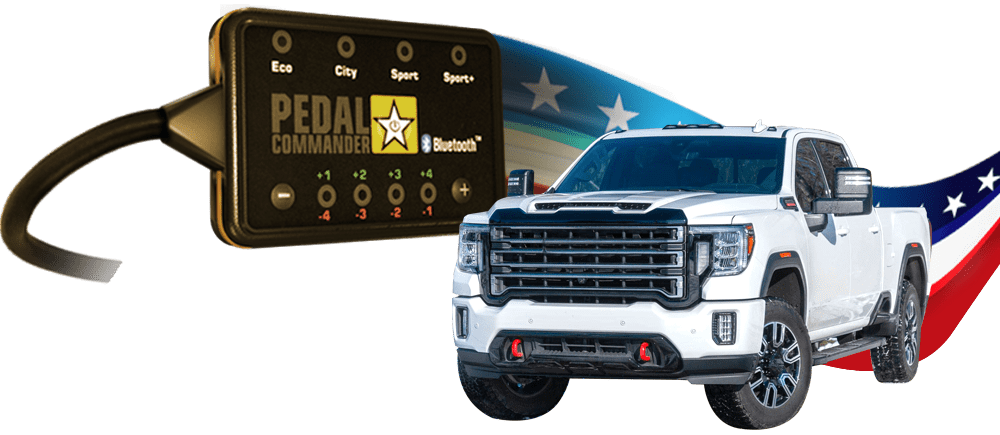 GMC Sierra 2500HD and the Pedal Commander, the only performance part to make it perfect