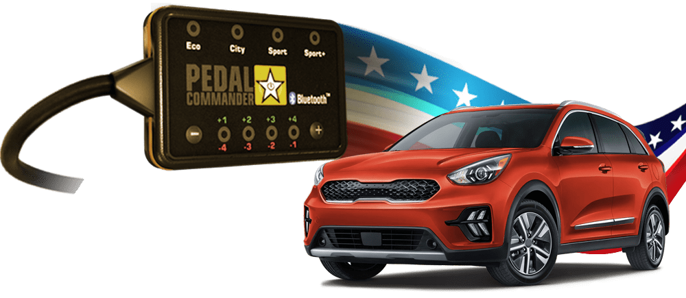 Kia Niro and the Pedal Commander, the only performance part to make it perfect