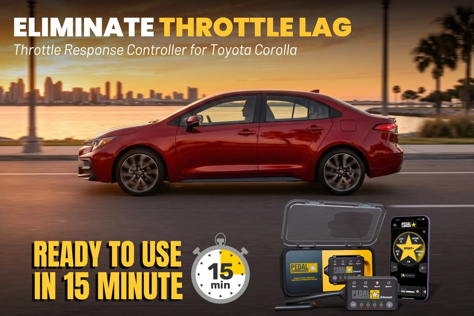 Pedal Commander para Toyota Corolla