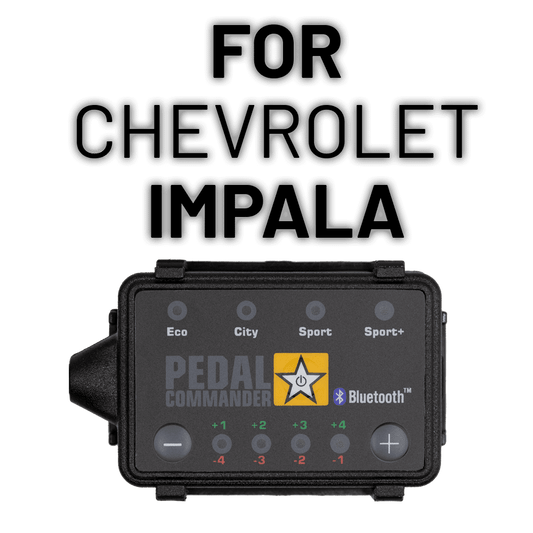 Solve your acceleration problems with Pedal Commander for Chevrolet Impala