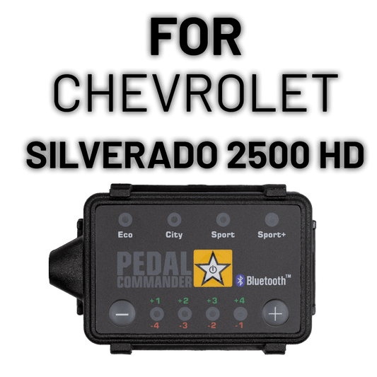 Solve your acceleration problems with Pedal Commander for Chevrolet Silverado 2500 HD