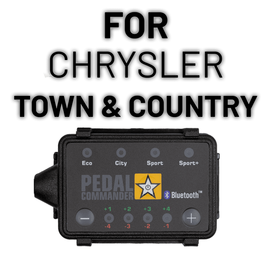 Solve your acceleration problems with Pedal Commander for Chrysler Town & Country