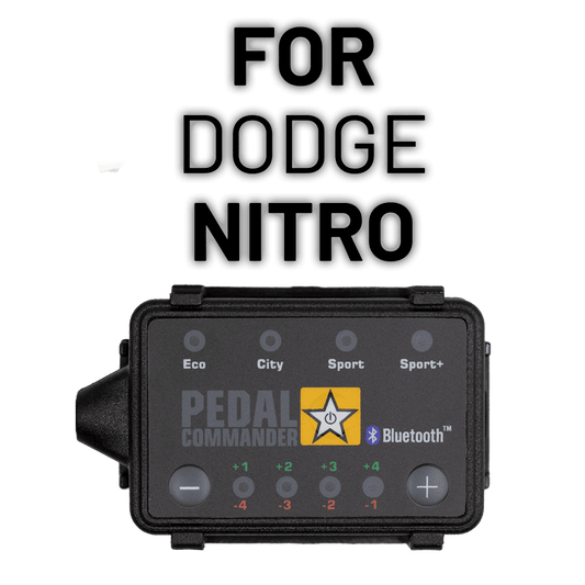 Solve your acceleration problems with Pedal Commander for Dodge Nitro