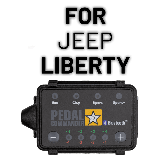 Solve your acceleration problems with Pedal Commander for Jeep Liberty