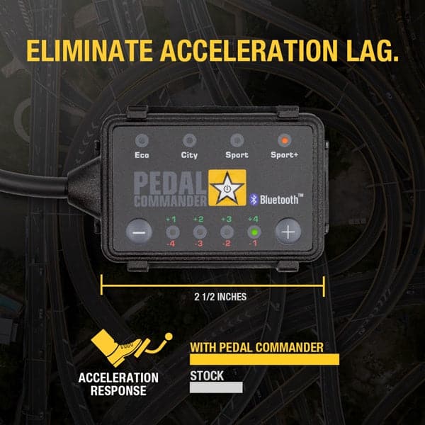 Merchant Pedal Commander PC12 eliminates the acceleration lag on your car and increases your car's performance