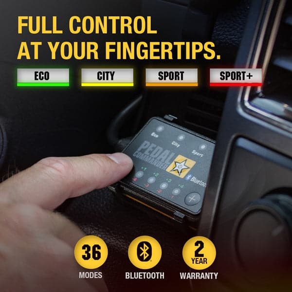 Merchant Pedal Commander PC14 has four modes and nine sensitivity modes in each to find the best driving experience